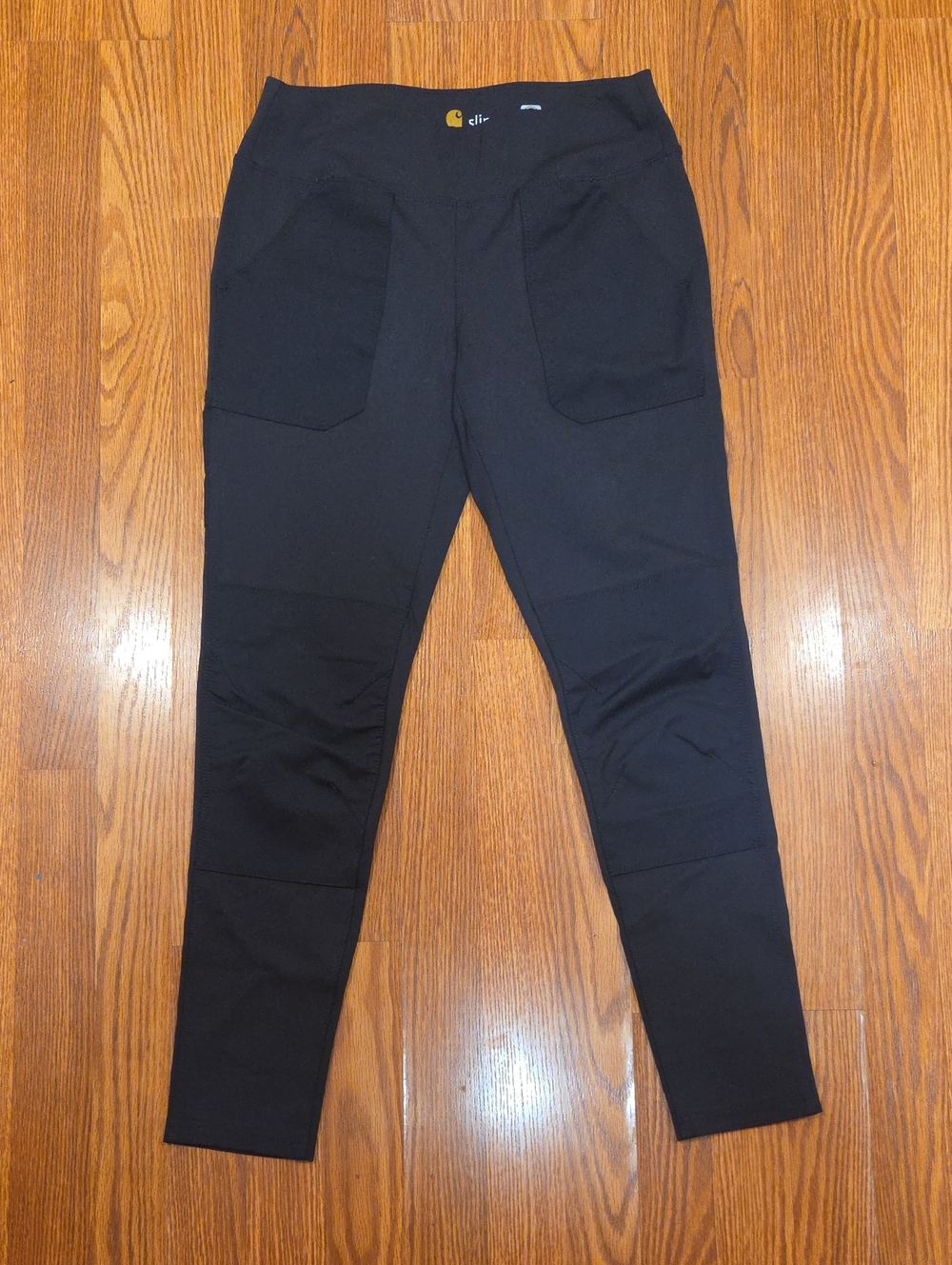Carhartt Black Women's Stretch Utlility Pants Leggings Slim Fit